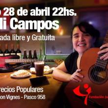 Arte & Cultura en la Fundacion - Yoli Campos en vivo!